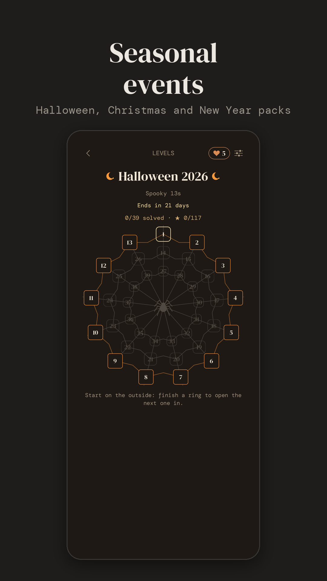 Seasonal events